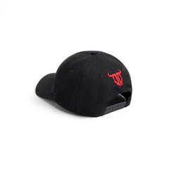 Go Devil Premium 66 Logo Printed Embroidered Black Cap For Men