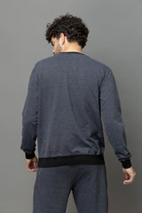 Go Devil Printed Grey Sweatshirt For Men