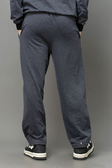 Go Devil Printed Grey Streetwear Joggers For Men