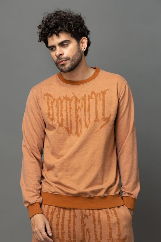 Go Devil Printed Sweatshirt For Men