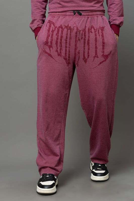 Go Devil Printed Jogger For Men