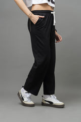 Go Devil Black Joggers For Women's