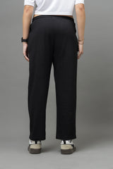 Go Devil Black Joggers For Women's