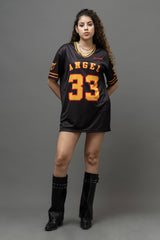 Go Devil ANGEL 33 Women's Varsity Jersey Tee