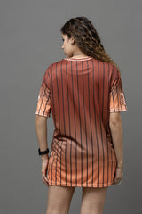 Go Devil ANGEL 33 Ombre Jersey Tee – Burnt Orange Sunset Edition