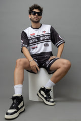 Devil Sport Printed Oversized Co-Ord Set For Men