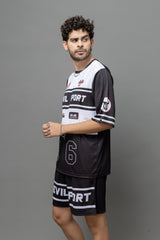 Devil Sport Printed Oversized Co-Ord Set For Men
