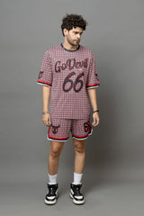 Go Devil 66 Printed Graphic Oversized Co-Ord Set For Men