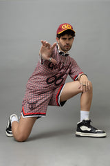 Go Devil 66 Printed Graphic Oversized Co-Ord Set For Men