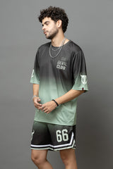 Go Devil Club Printed Oversized Co-Ord Set For Men