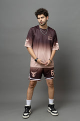 Go Devil Club Printed Oversized Co-Ord Set For Men