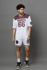 Go Devil 66 Printed Oversized Co-Ord Set For Men
