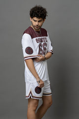 Go Devil 66 Printed Oversized Co-Ord Set For Men
