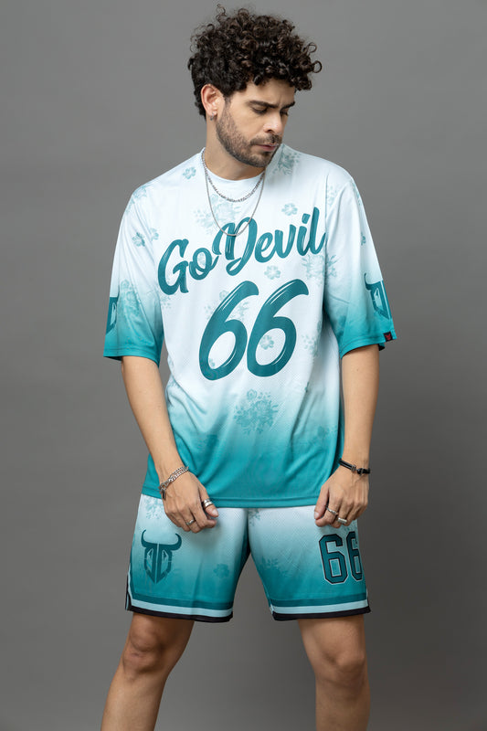 Go Devil 66 Printed Co-Ord Set For Men