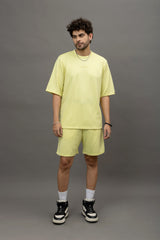 Go Devil Yellow Co-Ord Set For Men