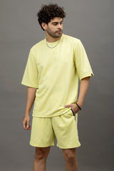 Go Devil Yellow Co-Ord Set For Men