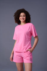 Pain Baby Pink Co-ord Set for Women