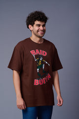 Baid Boiyn (Skater) Printed Oversized T-Shirt for Men