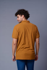 GD Logo Mustured Polo T-Shirt for Men