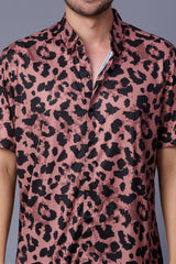 Leopard Printed Shirt for Men