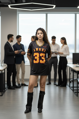 Go Devil ANGEL 33 Women's Varsity Jersey Tee