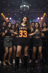 Go Devil ANGEL 33 Women's Varsity Jersey Tee