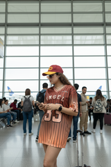 Go Devil ANGEL 33 Ombre Jersey Tee – Burnt Orange Sunset Edition