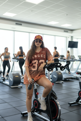 Go Devil ANGEL 33 Ombre Jersey Tee – Burnt Orange Sunset Edition