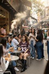 Go Devil ANGEL 33 Printed Deep Maroon Oversized Jersey T-shirt For Women's