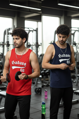 Pack of 2 Red & Royal Blue Color Vests for Men