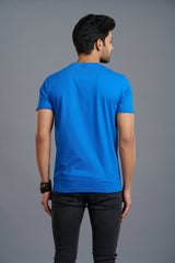 Devil Doc Printed Royal Blue T-Shirt for Men - Go Devil