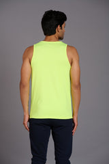 Devil Fit Printed Neon Vest (Activewear) for Men - Go Devil