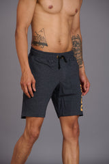 Devil Printed Yellow Shorts for Men - Go Devil