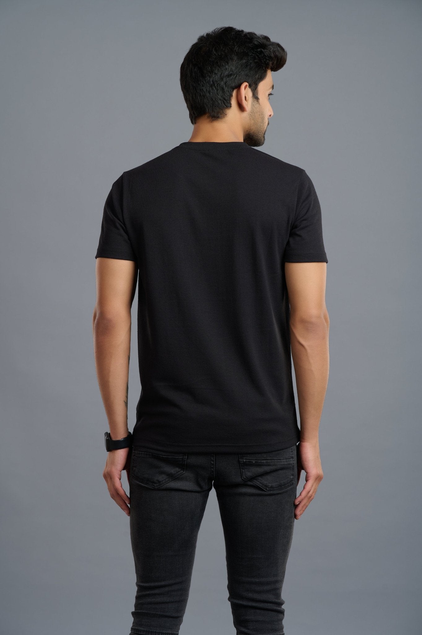 Devil's Have No Fans Printed Black T-Shirt for Men - Go Devil