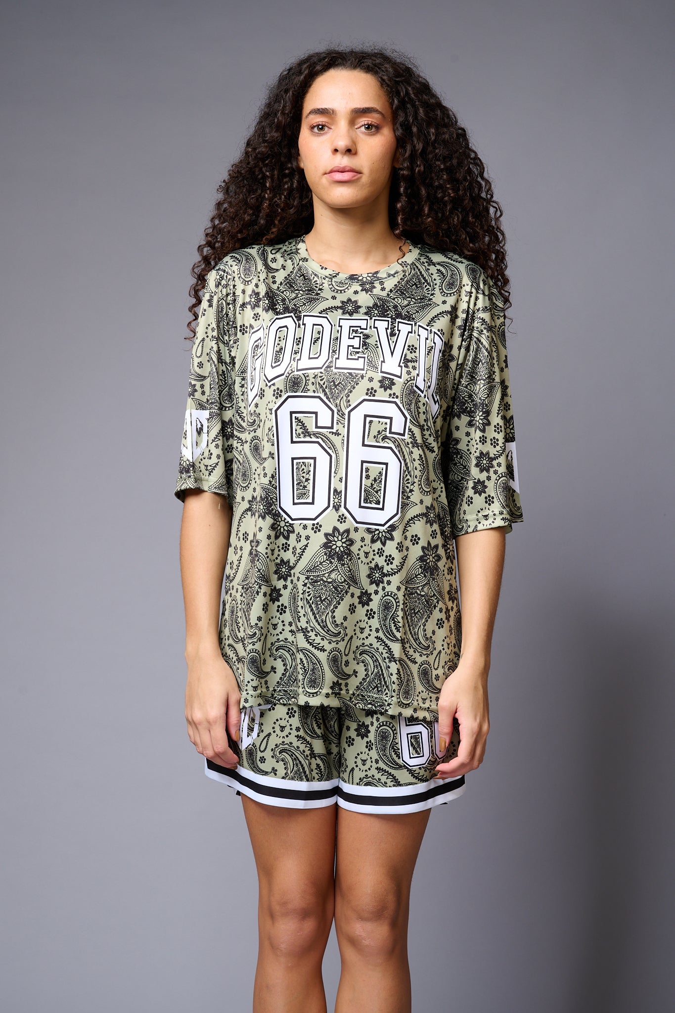 Go Devil 66 Printed Paisely Co-ord Set for Women - Go Devil