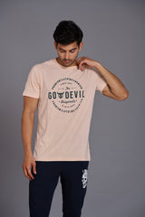 Go Devils Originals Printed Light Color T-Shirt for Men - Go Devil