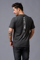 Handsome Devil Printed Oversized T-Shirt for Men - Go Devil