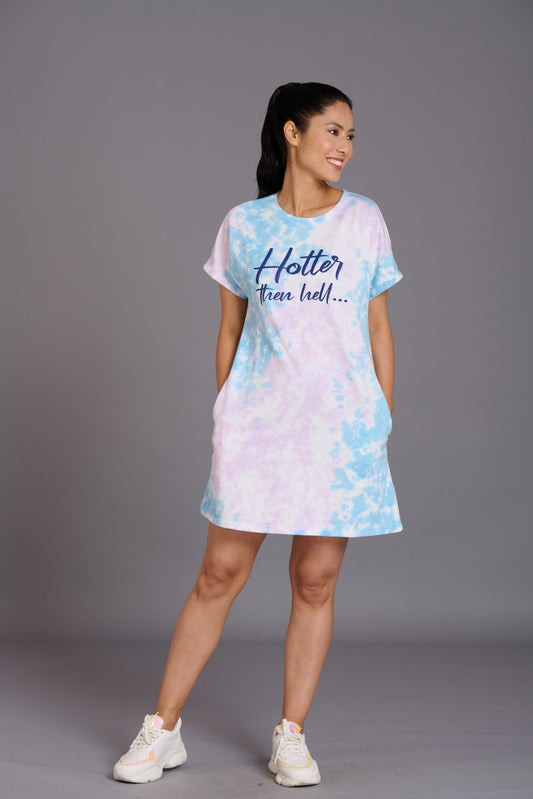 Hotter Than Hell Pink & Blue for Women - Go Devil
