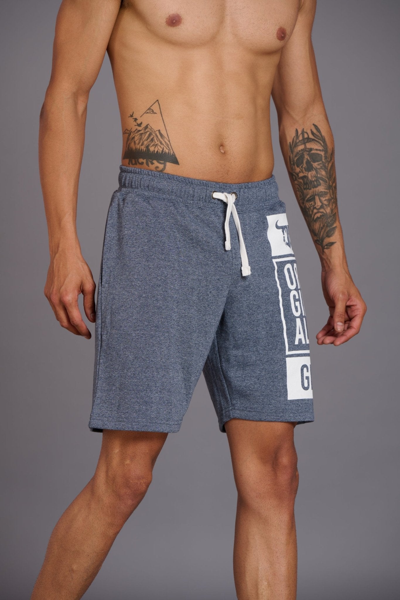 Original Go Devil Grey Shorts for Men - Go Devil