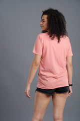 Skull with Strong Printed Oversized T-Shirt for Women - Go Devil