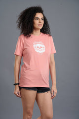 Skull with Strong Printed Oversized T-Shirt for Women - Go Devil