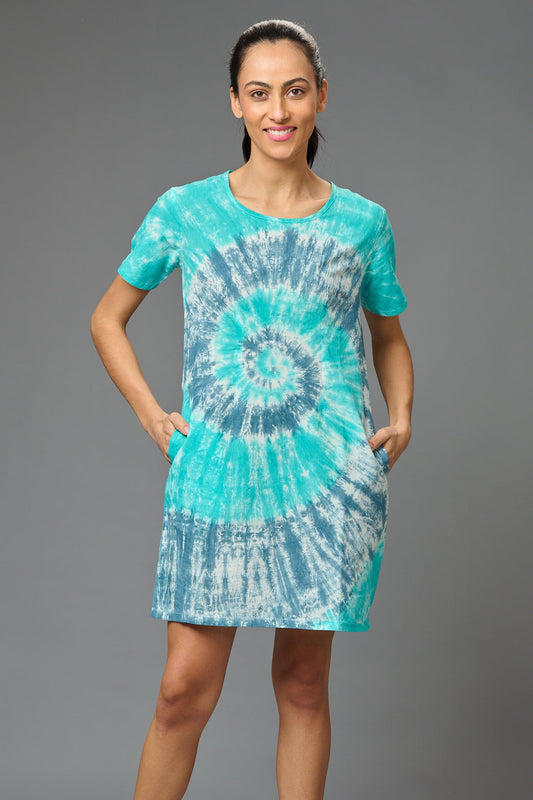 Spiral Design Dress for Women - Go Devil