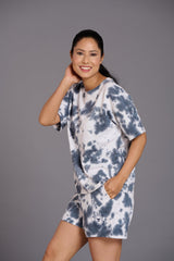 White & Black Premium Co-ord Set for Women - Go Devil
