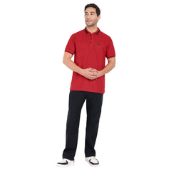 Go Devil Red Polo T-shirt For Men