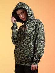 Go Devil Womens Camouflage Print Hoodie