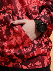 Go Devil Logo Printed Womens Multicolor Hoodie