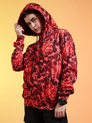 Go Devil Logo Printed Womens Multicolor Hoodie