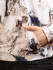 Go Devil Stylish Abstract Pattern Hoodie for Women