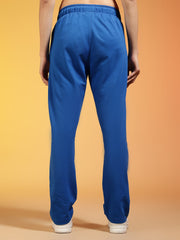 Go Devil Premium Blue Graphic Jogger for Women