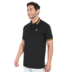 Go Devil Black Polo T-shirt For Men